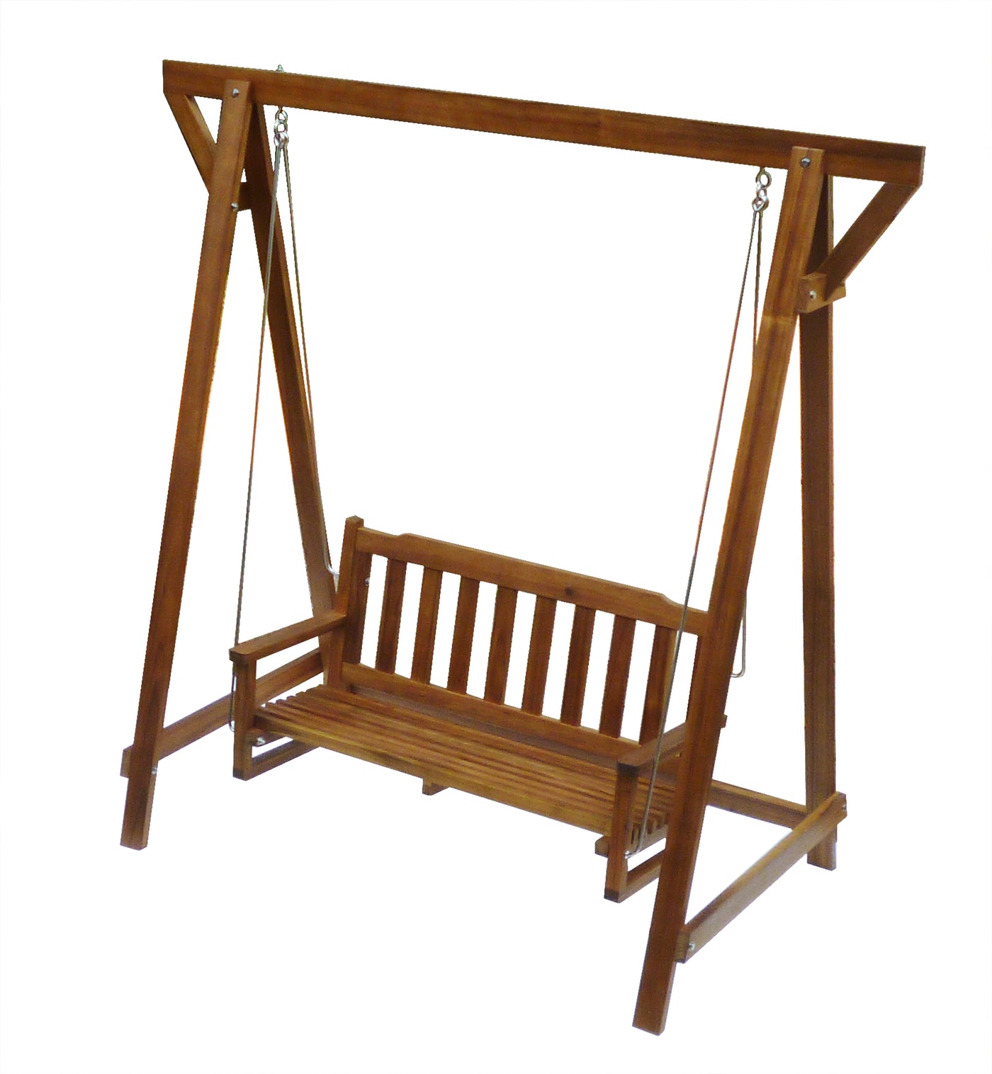 Outdoor Hardwood Garden Swing