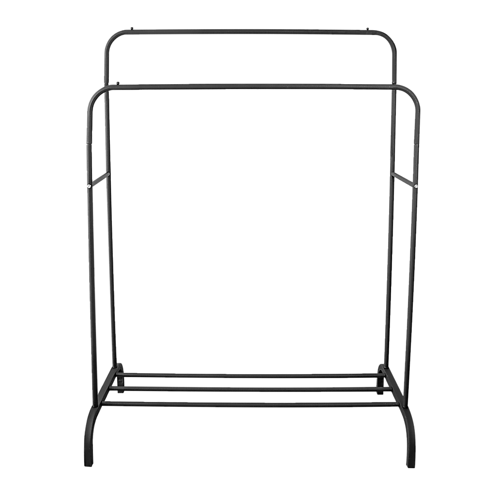 Heavy Metal Double Clothes Rail  Stand