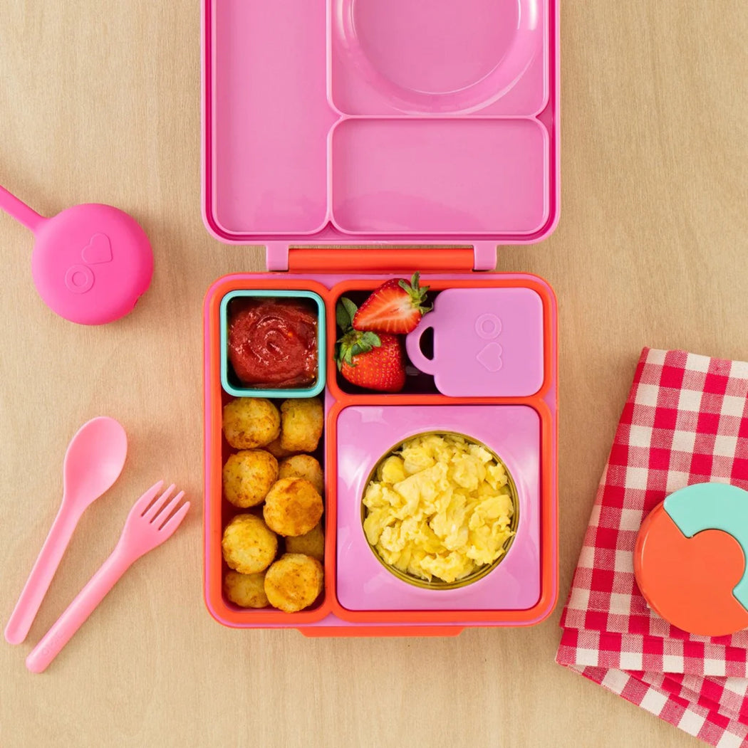 HOT & COLD BENTO BOX Kids Lunch Box - PINK BERRY