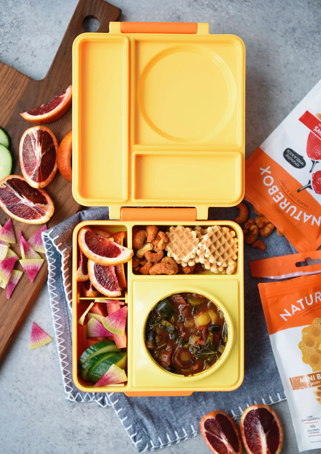HOT & COLD BENTO BOX Kids Lunch Box - SUNSHINE