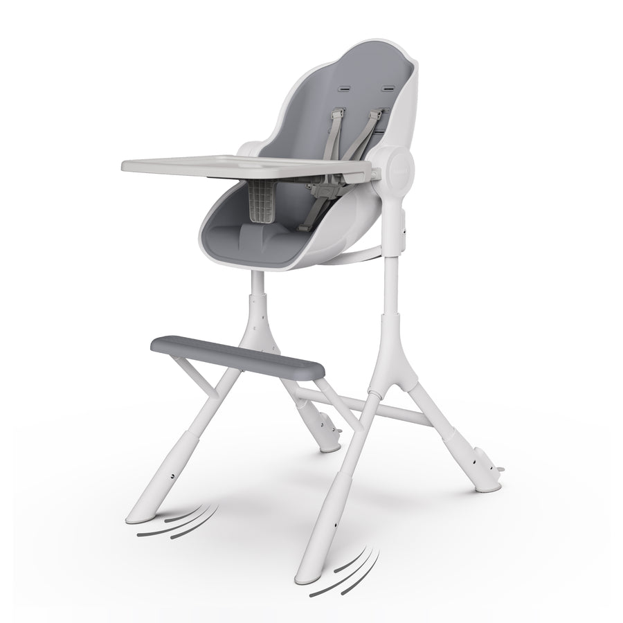 Oribel Cocoon Z High Chair | Lounger - Ice Grey